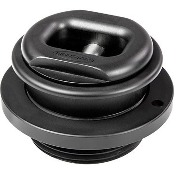 Ronstan Lashing Pad Eye, suits 10mm Rope, Black