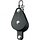 Block, Triple,75mm Sheave, Becket, Swivel Shackle Head