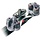Series 19 I-Beam Car, Single Control Sheaves, 2 Cleats