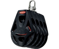 Ronstan Series 55 BB Orbit Block, Quad Becket Swivel