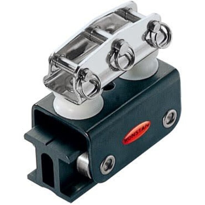 Ronstan Series 32 I-Beam Car, Single Control Sheaves ChannelTop