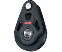 Ronstan Series 60 Core Block, Halyard, Alum. Rope/Wire Sheave