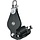 Block, Single, 60mm Sheave, Bckt,Cleat 60 Deg. Angle