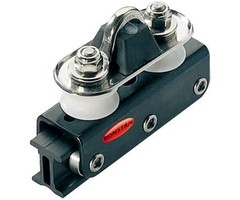 Ronstan Series 19 I-Beam Car, Single Control Sheaves, 6 Wheel