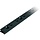 Series 19 Track, Black, 2996 mm M5 CSK fastener holes. Pitch=100mm Stop hole pitch=50mm
