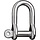 HR Shackle, 12mm (15/32") pin for RS220000