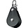 Block, Double, 75mm Sheave, Swivel Shackle Head