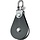 Block, Single, 75mm Sheave, Swivel Shackle Head