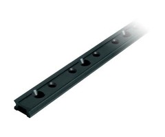 Ronstan Series 19 Track, Black, 1496 mm M5 CSK fastener holes. Pitch=100mm Stop hole pitch=50mm