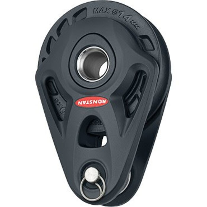Ronstan Series 75 Core Block, Mast Base, 8mm Clevis Pin