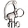 Snap Shackle Adaptor,Trunnion, Suits Series 55 Orbit BB