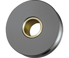 Ronstan Aluminium Sheave, Solid Brass Bush, 75mm Suits 8mm Wire