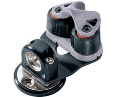 Ronstan Swivel Fairlead, Cleat, 3-12mm Rope