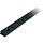Series 19 Track, Black, 996 mm M5 CSK fastener holes. Pitch=100mm Stop hole pitch=50mm