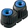 Large ‘C-Cleat’ Cam Cleat Blue, Black Base