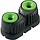 Large ‘C-Cleat’ Cam Cleat Green, Black Base