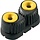 Large ‘C-Cleat’ Cam Cleat Fluoro-Yellow, Black Base