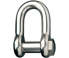 Ronstan Wire Block, Tube Rivet Top, Nylatron Sheave