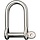 Shackle, Wide Dee, Pin 1/2”, L:66mm, W:31mm