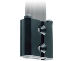 Ronstan Series 22 End Stop, Alloy, 48mm x 47mm BLACK