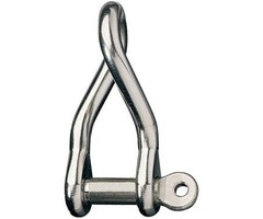 Ronstan Shackle, Twisted, Pin 3/8”, L:53mm, W:16mm