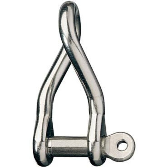Ronstan Shackle, Twisted, Pin 3/8”, L:53mm, W:16mm