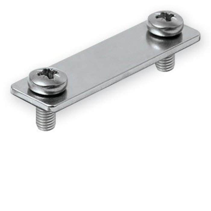 Ronstan Connector Plate with Screws (suits S22  and S30 cars)