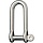 Shackle, Long Dee, Pin 3/8”, L:59mm, W:18mm