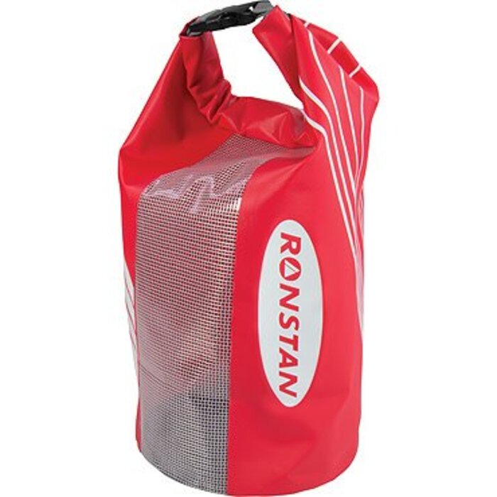 Ronstan Dry Roll-Top 10L Bag, PVC, Red & Black