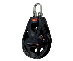Ronstan Series 40 BB Orbit Block, Single, Becket, Swivel Head