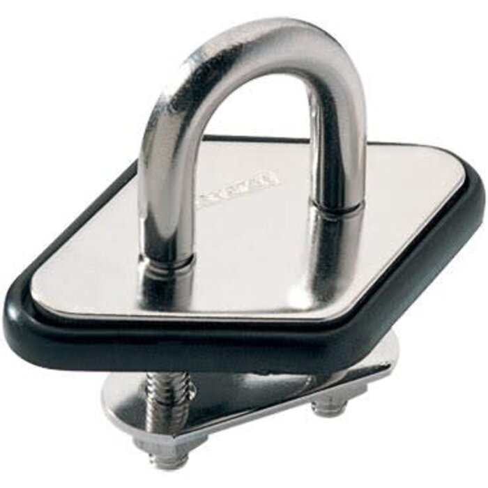 Ronstan Pad Eye, U Bolt, Diamond Base with Nylon Pad