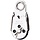 Dinghy Block Ferrule Top suits Rope or Wire