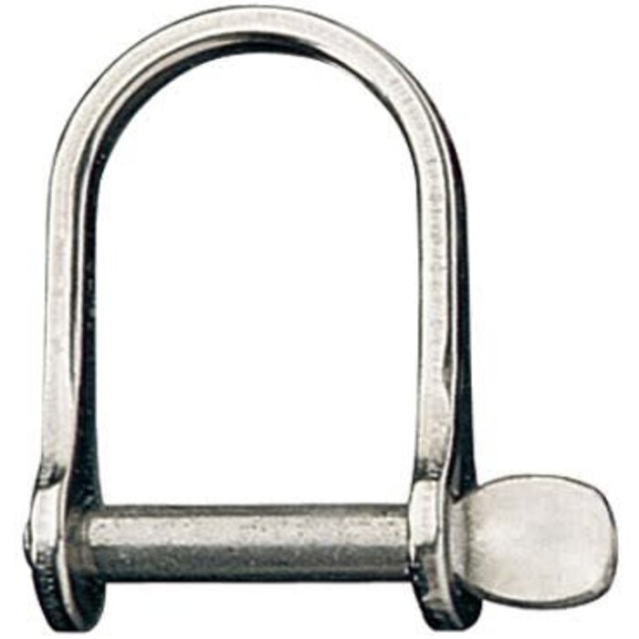 Ronstan Shackle, Wide Dee, Pin 5/16”, L:51mm, W:28mm