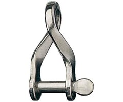 Ronstan Shackle, Twisted, Pin 5/16”, L:48mm, W:16mm