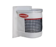 Ronstan Drink holder. White PVC with Mesh