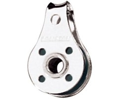 Ronstan Series 19 Wire Block Loop Top, Nylatron Sheave