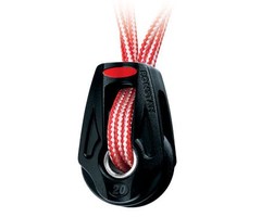 Ronstan Series 20 BB Orbit Block,Single, Lashing,Becket