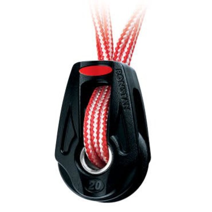 Ronstan Series 20 BB Orbit Block,Single, Lashing,Becket