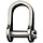 Shackle, Standard Dee, Slotted Pin 5/16”, L:29mm,W:17mm