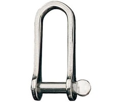 Ronstan Shackle, Long Dee, Pin 1/4”, L:43mm, W:14mm