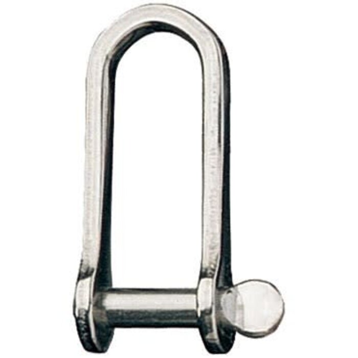 Ronstan Shackle, Long Dee, Pin 1/4”, L:43mm, W:14mm