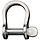 Shackle, Bow, Pin 1/4”, L:21mm, W:19mm