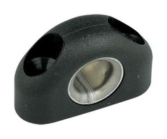 Ronstan Fairlead Stainless Lined, ID6.5mm Black