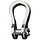 Shackle, Narrow, Slotted Pin 3/16”, L:19mm, W:8mm