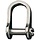 Shackle, Standard Dee, Slotted Pin 5/32”, L:15mm,W:10mm