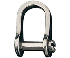 Ronstan Shackle, Standard Dee, Slotted Pin 5/32”, L:13mm, W:8mm