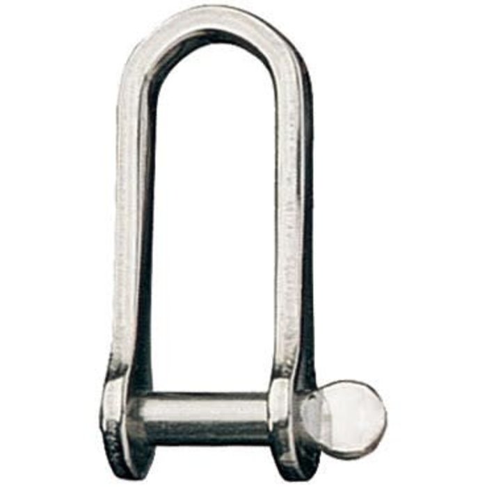 Ronstan Shackle, Long Dee, Pin 4mm, L:26mm, W:10.3mm