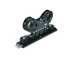 Ronstan Series 42 Traveller Car, 465mm, 2x125mm, 2 Control Sheaves