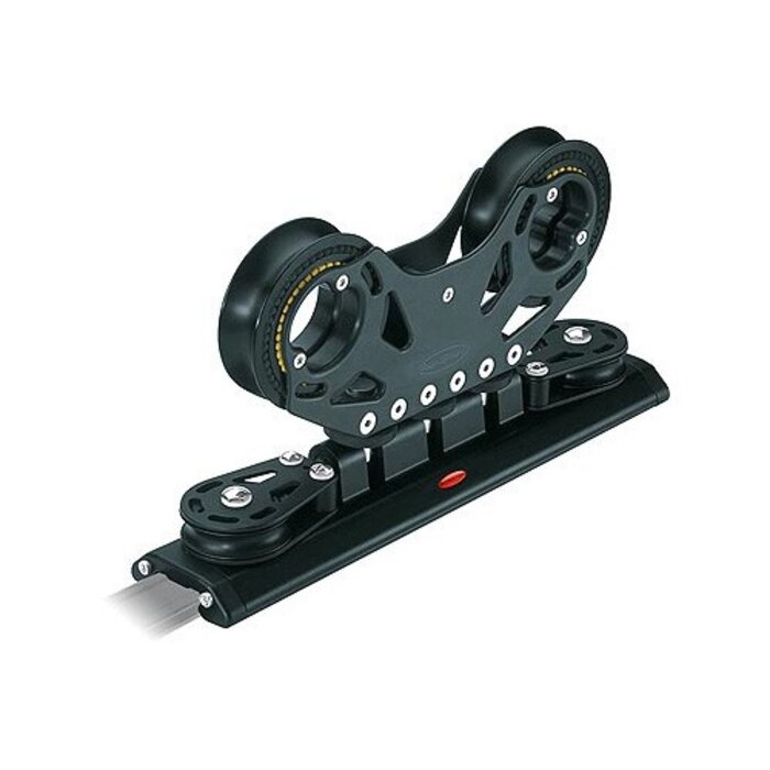 Ronstan Series 42 Traveller Car, 465mm, 2x125mm, 2 Control Sheaves