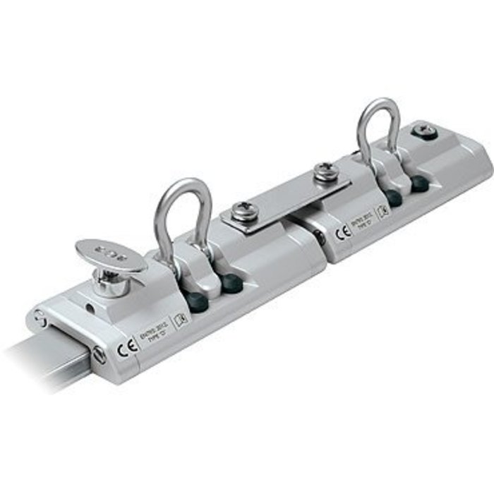 Ronstan S30 Twin Car, Silver Certified Rail System